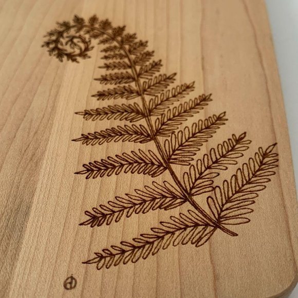 NWT Denise O' Reilly Cheese Board Knife Gift Set Fern Hostess Housewarming Gift - Picture 3 of 12